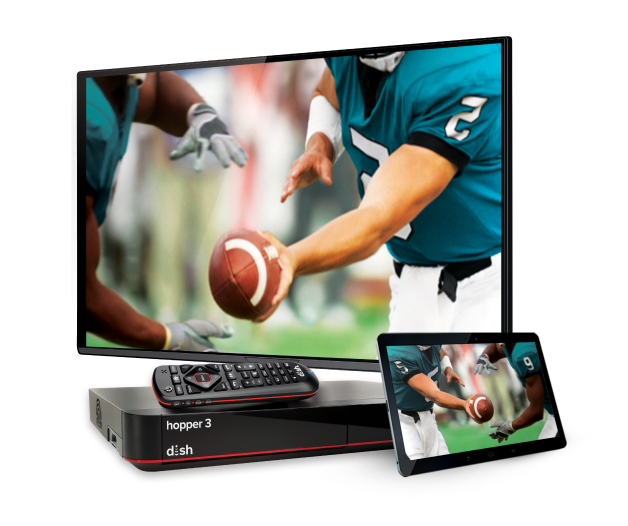 Tailgate like a pro — watch your football on the go.